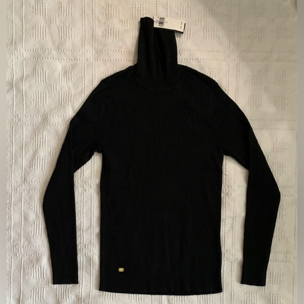 Large Women’s Lauren Ralph Lauren turtleneck sweater black NWT